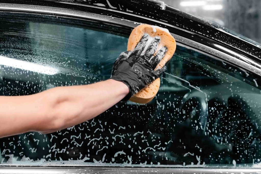 mobile car exterior detailing Water Spot Removal Service